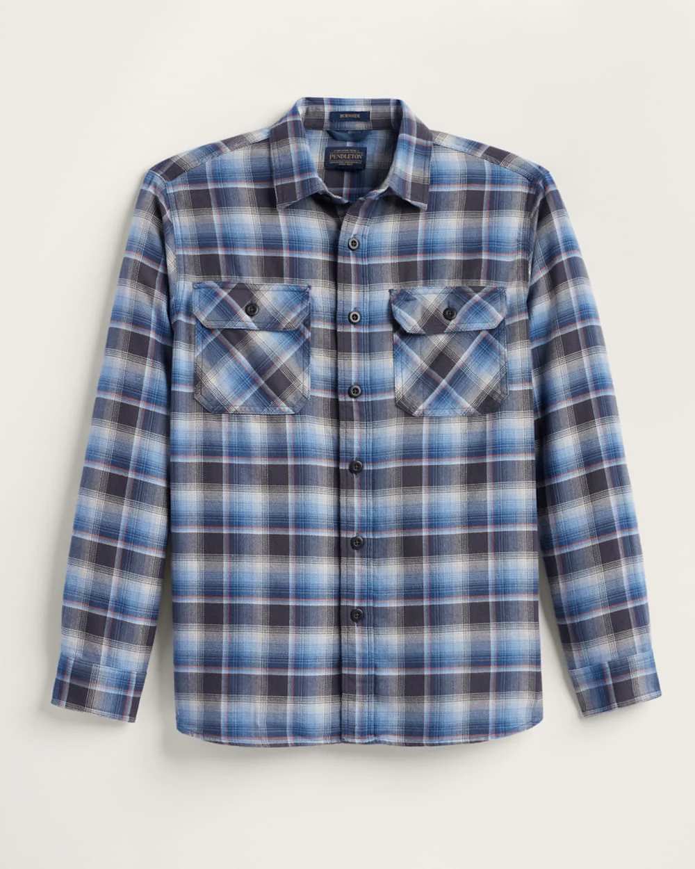 Pendleton Men's Plaid Burnside Doublebrushed Flannel Shirt - Image 5